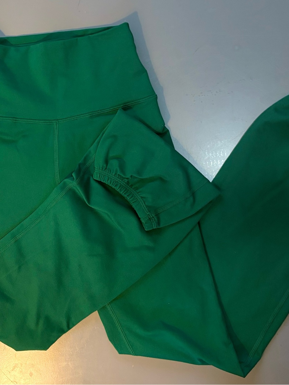 Green High-Waist Women's Leggings